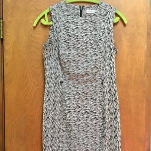 Calvin Klein Jacquard Sleeveless Dress